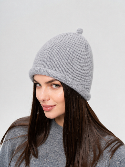 Шапка двойная 40% ангора PR 25057