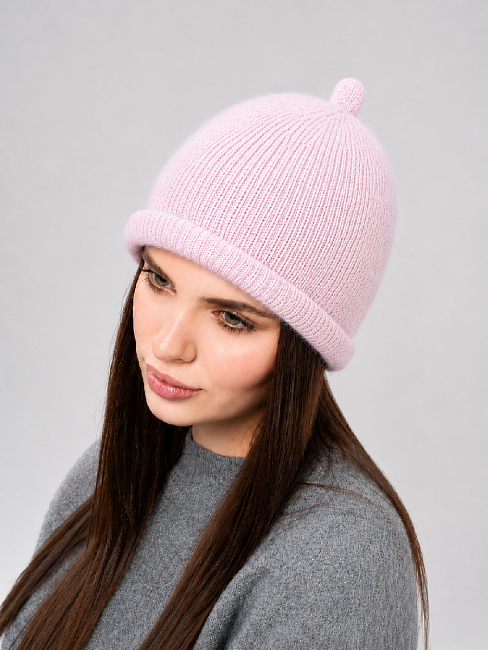 Шапка двойная 40% ангора PR 25057