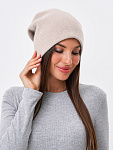 Шапка двойная с велюром