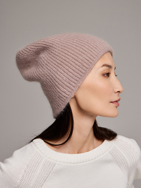 Шапка двойная 40% ангора PR 25040