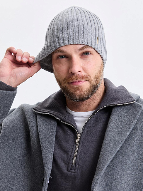Шапка двойная с шерстью мериноса ESM 25342
