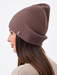 Шапка двойная с кашемиром