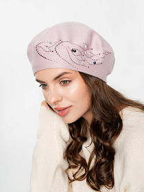 Берет полуторный с кашемиром