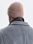 Шапка на флисе с шерстью мериноса