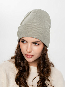 Шапка двойная с кашемиром