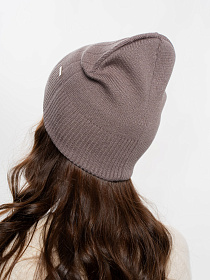 Шапка двойная с кашемиром