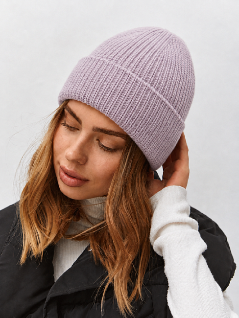 Шапка на флисе 40% ангора ESW 24160