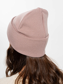 Шапка двойная с кашемиром