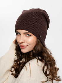 Шапка двойная с кашемиром