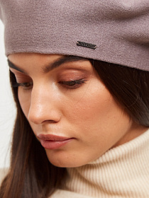 Берет двойной с кашемиром