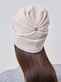 Шапка двойная с кашемиром