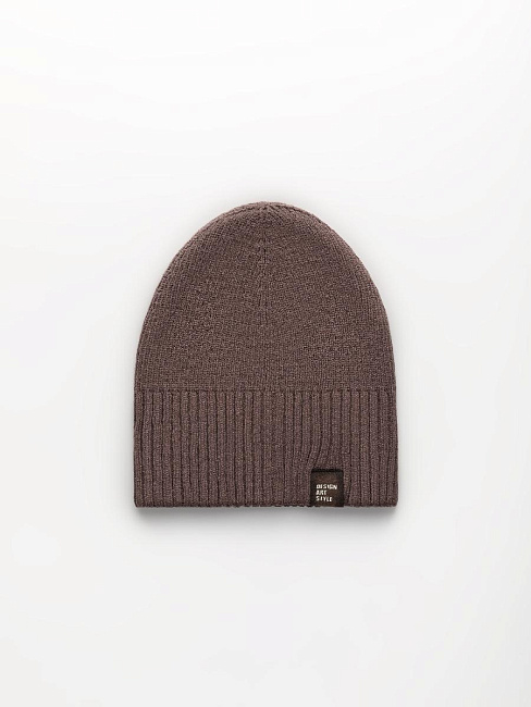 Шапка двойная с кашемиром ESW 25569