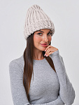 Шапка на флисе с шерстью мериноса