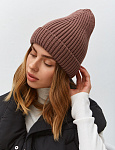 Шапка с кашемиром на велюре
