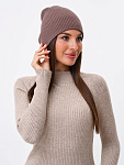 Шапка двойная с кашемиром