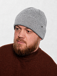 Шапка на флисе с хлопком