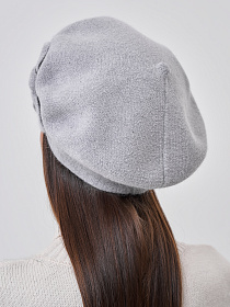 Берет двойной с велюром