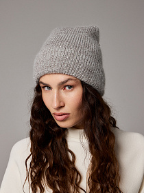 Шапка на велюре 40% ангора