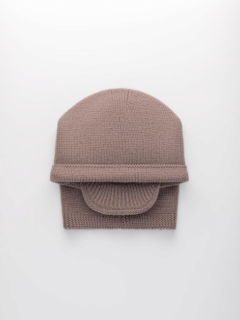 Комплект двойной капюшон с бейсболкой с  шерстью мериноса ESW 24153