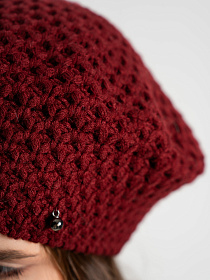 Берет одинарный с кашемиром