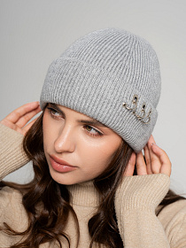 Шапка одинарная с кашемиром