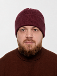 Шапка на флисе с хлопком