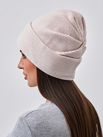 Шапка двойная с кашемиром