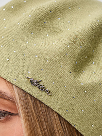 Берет двойной с кашемиром