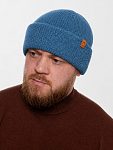 Шапка на флисе с ангорой 