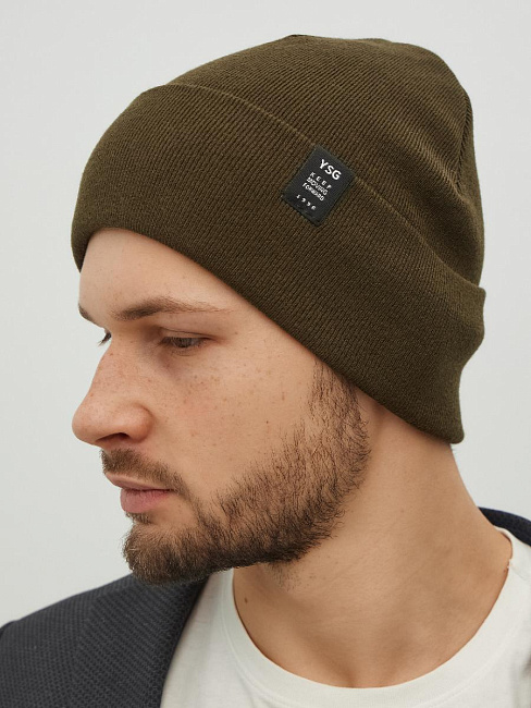 Шапка двойная с кашемиром ESM 182