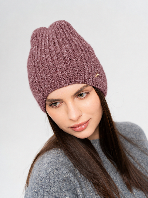 Шапка на велюре с шерстью мериноса  PR 26005