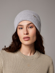 Шапка двойная 40% ангора