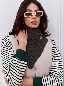 Снуд одинарный с шерстью мериноса PR 25050