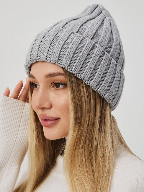 Шапка на флисе с кашемиром ESW 24122