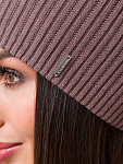 Шапка двойная с кашемиром