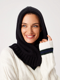 Капюшон на флисе с шерстью мериноса