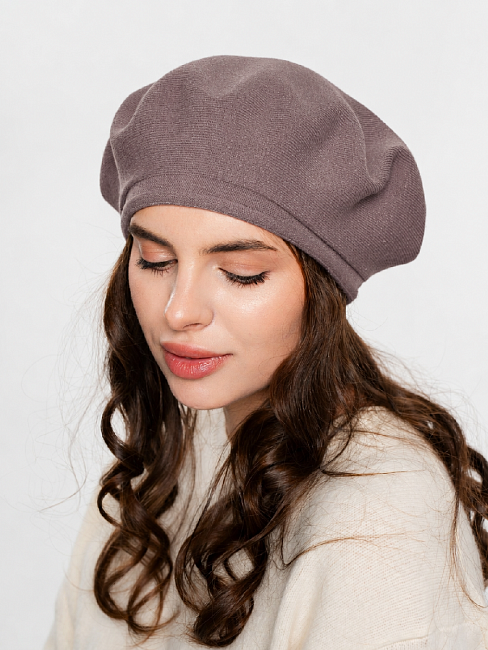 Берет одинарный с кашемиром ESW 26128