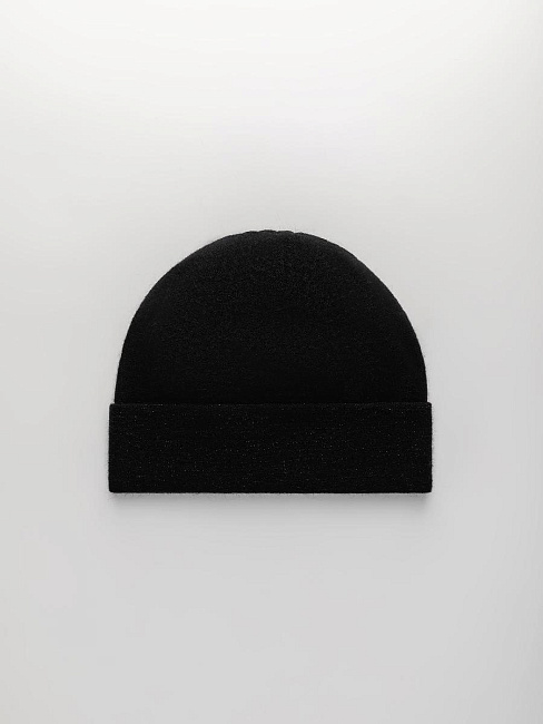 Шапка двойная с пухом енота PR 25007