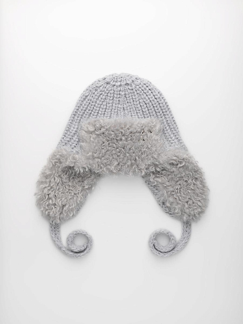 Ушанка на флисе с шерстью мериноса ESW 24141