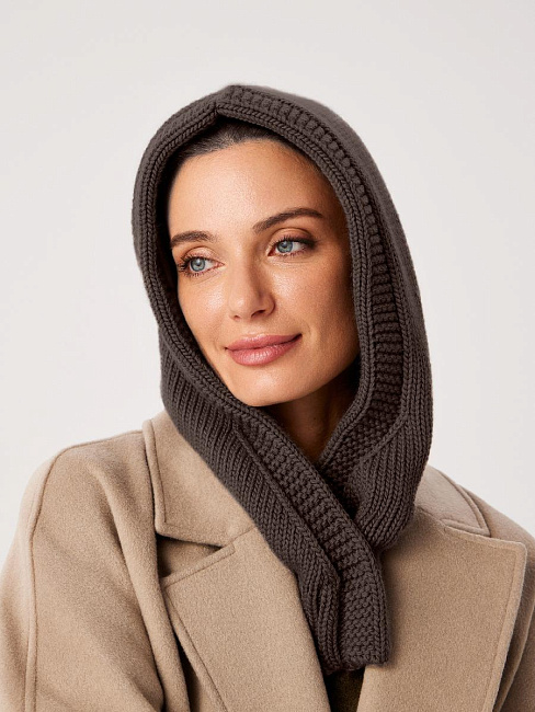 Капюшон на флисе с шерстью мериноса ESW 24151