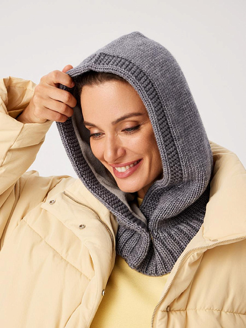 Капюшон на флисе с шерстью мериноса ESW 24151