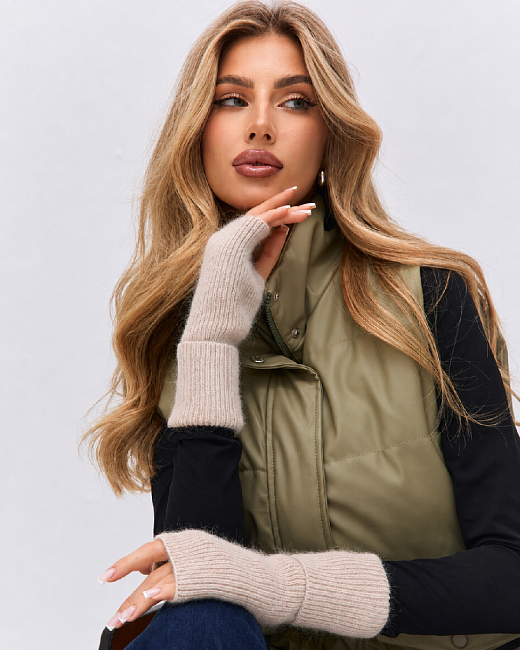 Митенки одинарные с ангорой ESW 1258