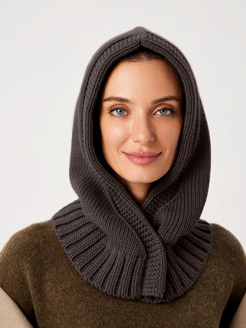 Капюшон на флисе с шерстью мериноса ESW 24151