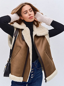 Митенки плюшевые