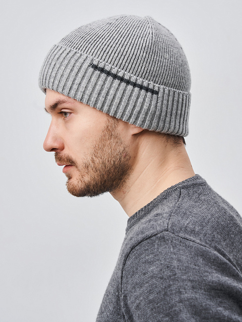 Шапка на флисе с хлопком ESM 24300