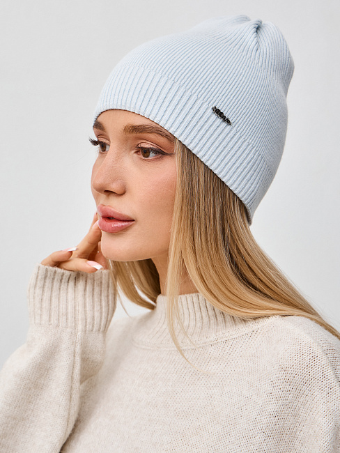 Шапка двойная с кашемиром ESW 25140