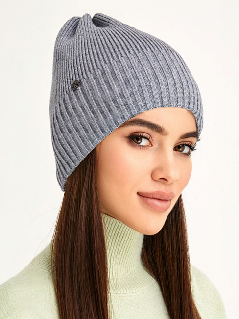 Шапка двойная с кашемиром YC 1113