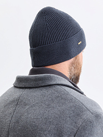 Шапка на флисе с шерстью мериноса
