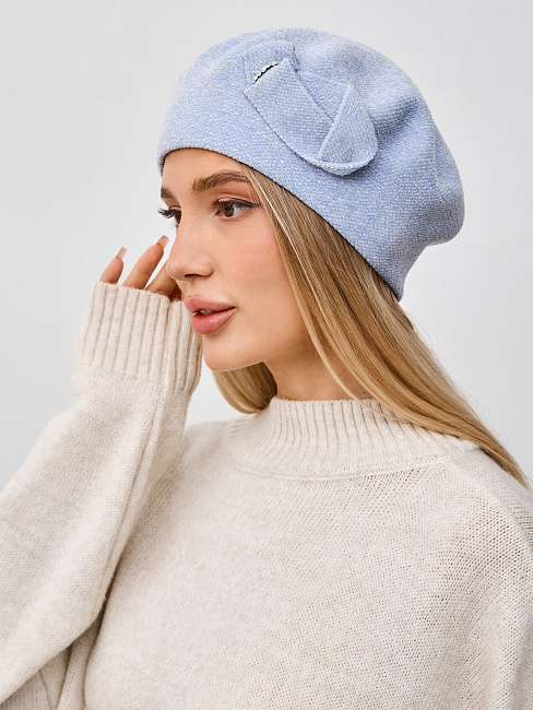 Берет одинарный с велюром ESW 25161