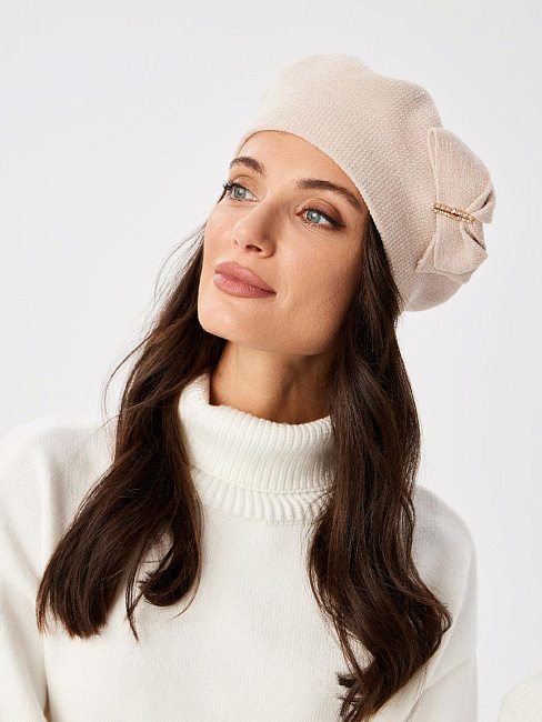 Берет двойной с велюром ESW 24133